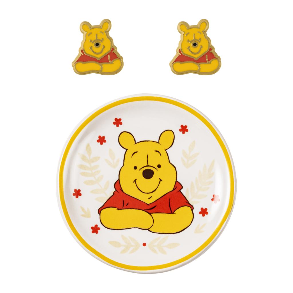 WINNIE THE POOH – Geschenkbox – Ohrringe + Schmucktablett