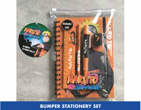 NARUTO - A5 Bumper Stationary Set