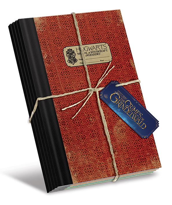 FANTASTIC BEASTS 2-Pack 4 x Übungsbücher B5 – Hogwarts