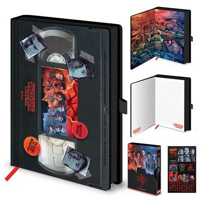 STRANGER THINGS – Staffel 4 VHS – Notizbuch A5 Premium