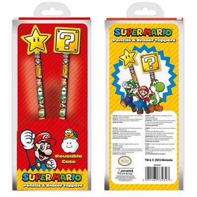 SUPER MARIO – Core – Bleistiftaufsatz, 2 Stück