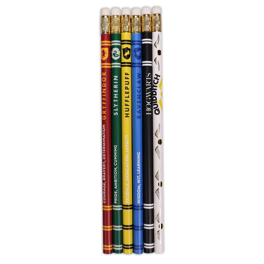 HARRY POTTER – House Pride – 6 Bleistifte-Set