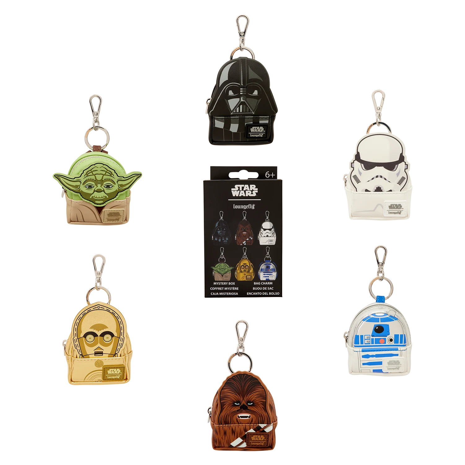 STAR WARS - Mini Backpack Bag Charm Loungefly Mystery Box
