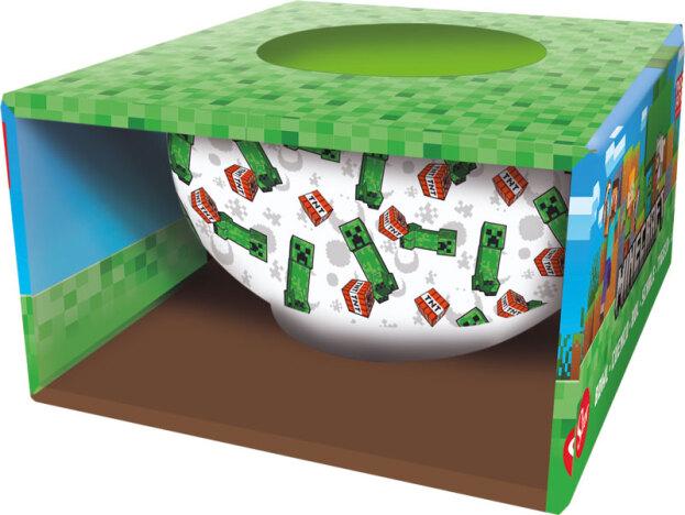 MINECRAFT - Survival Mode - Ceramic Bowl in Gift Box - 600ml