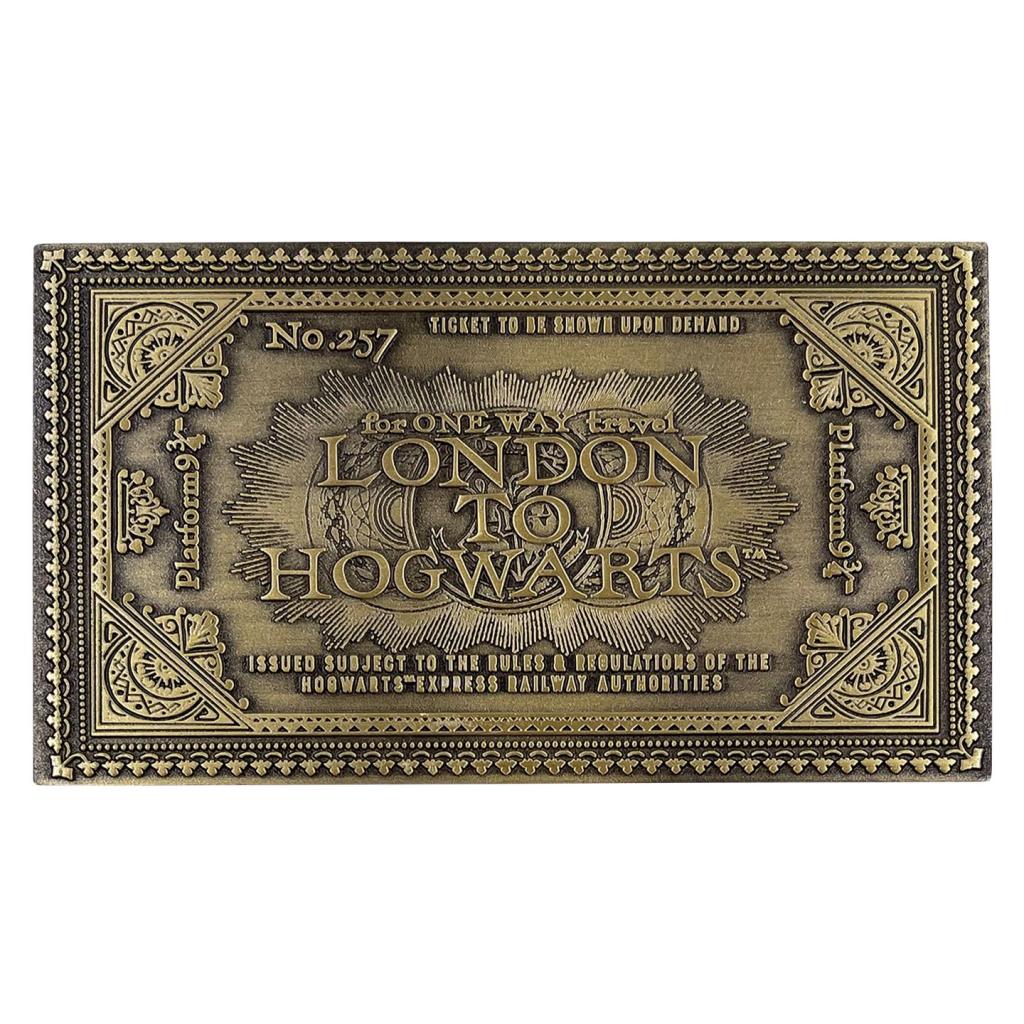 HARRY POTTER – Hogwarts-Express-Ticket – Nachbildung in limitierter Auflage