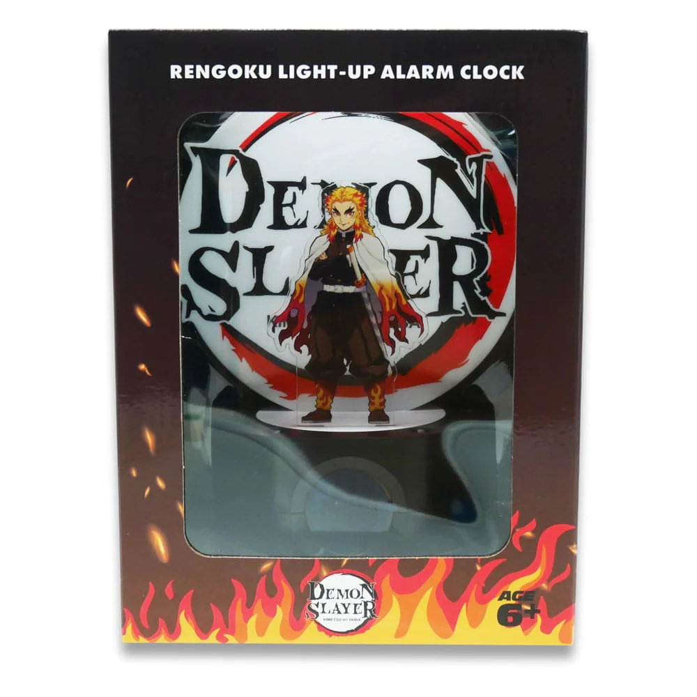 DEMON SLAYER – Rengoku – LED-Leuchtwecker – 20,3 cm