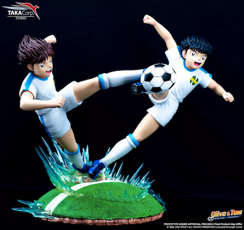 CAPTAIN TSUBASA - Olivier Atton & Ben Becker- Statue 31cm