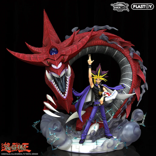 YU-GI-OH - Yami Yugi & Slifer - Statue 51cm