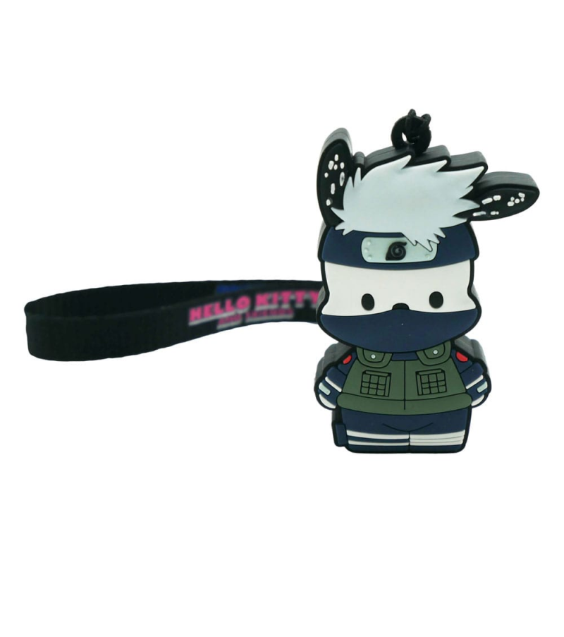 KAKASHI x POCHACCO – PVC-Schlüsselanhänger – 5,1 cm