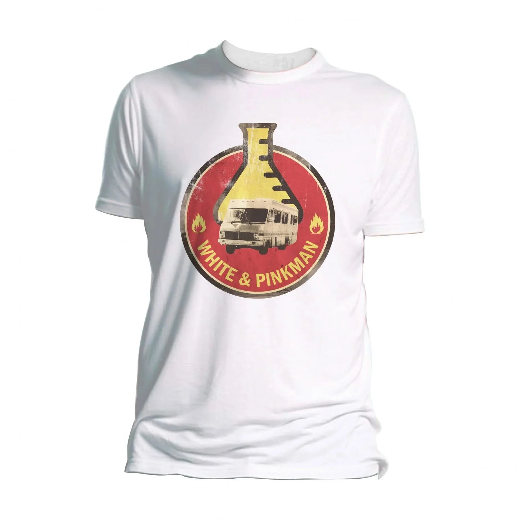 BREAKING BAD - T-Shirt Weiß und Pinkman Weiß (XXL)