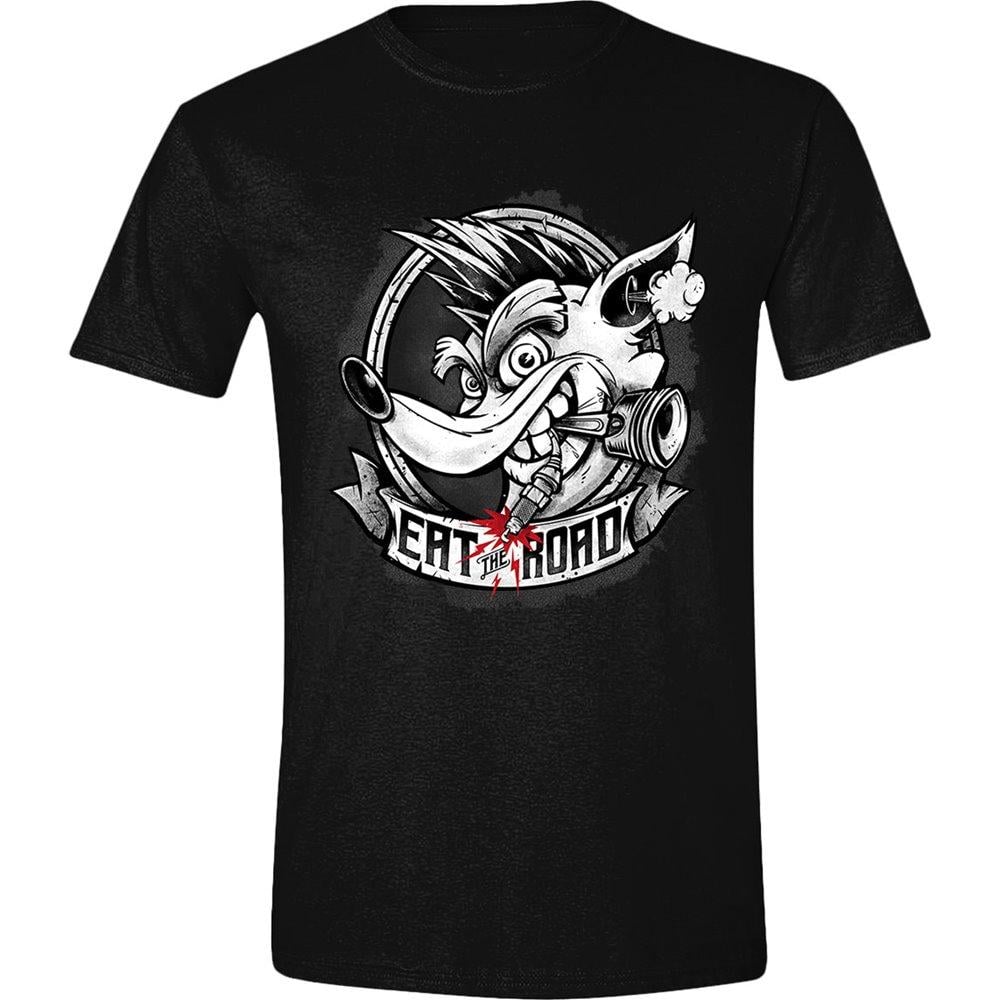 CRASH TEAM RACING - T-Shirt - Eat the Road (M)