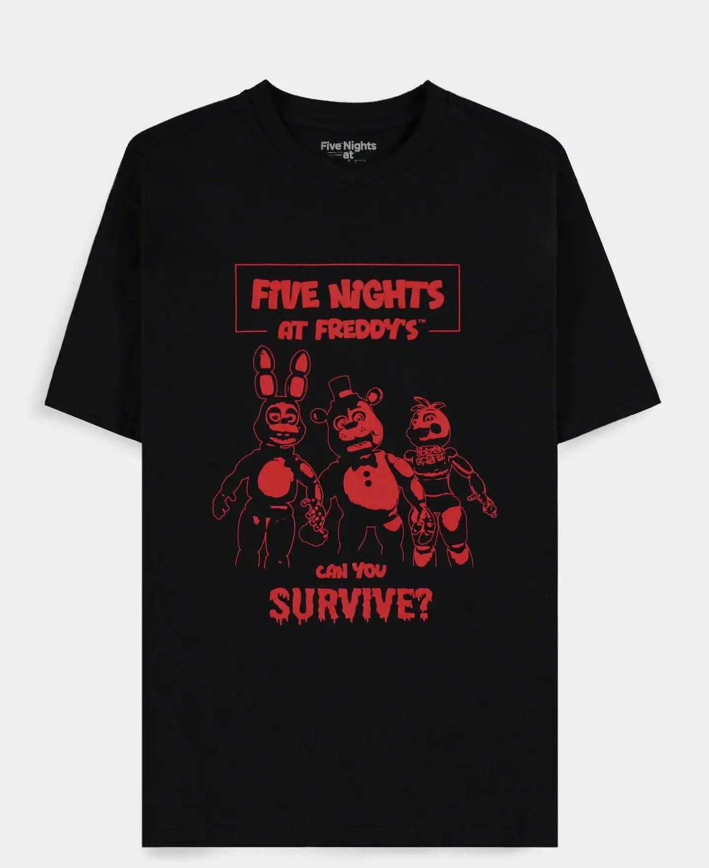 FIVE NIGHTS AT FREDDY'S - Can you survive - Men's T-shirt (XL)