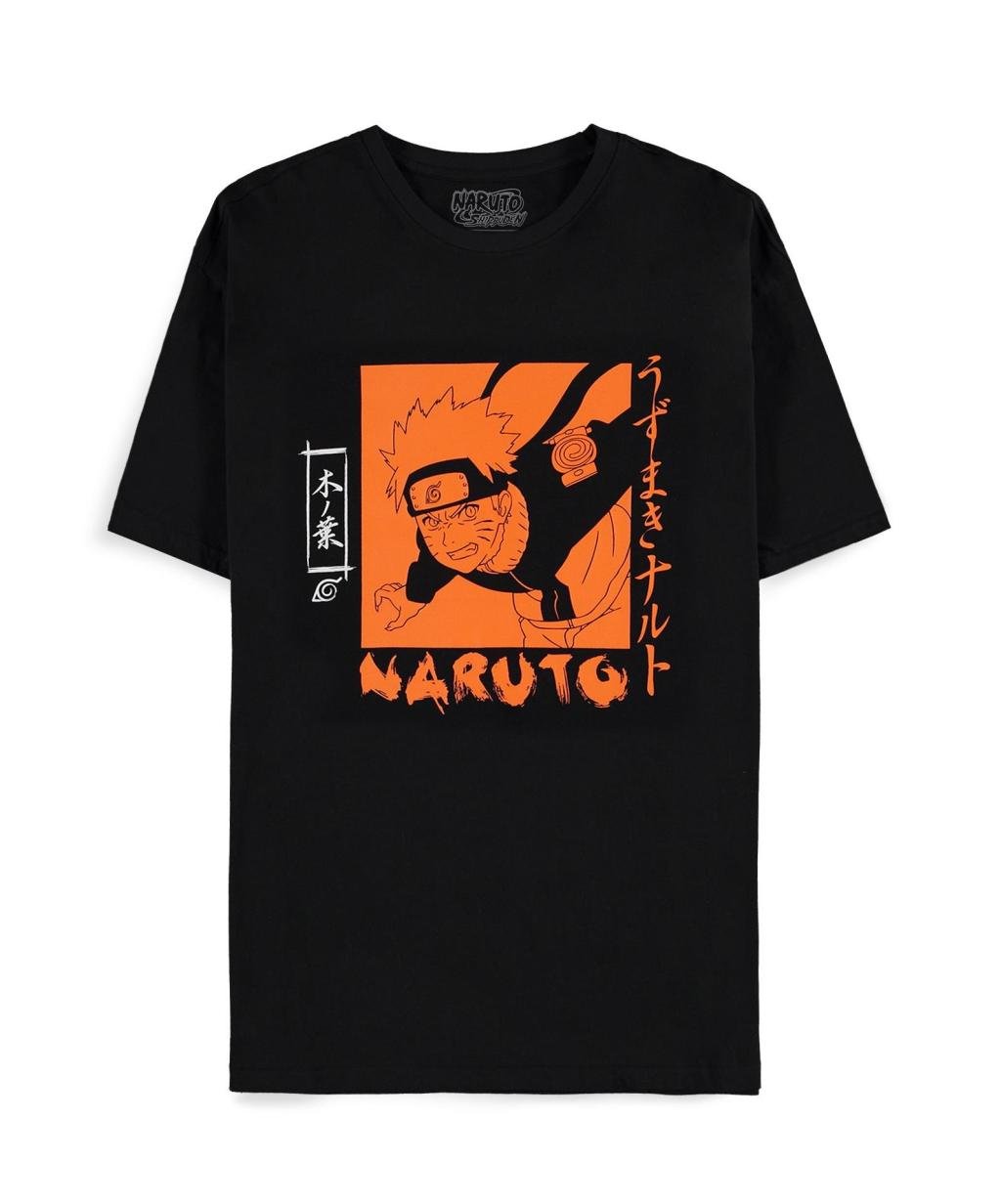 NARUTO Shippuden - Orange Print - Men's T-shirt (XL)