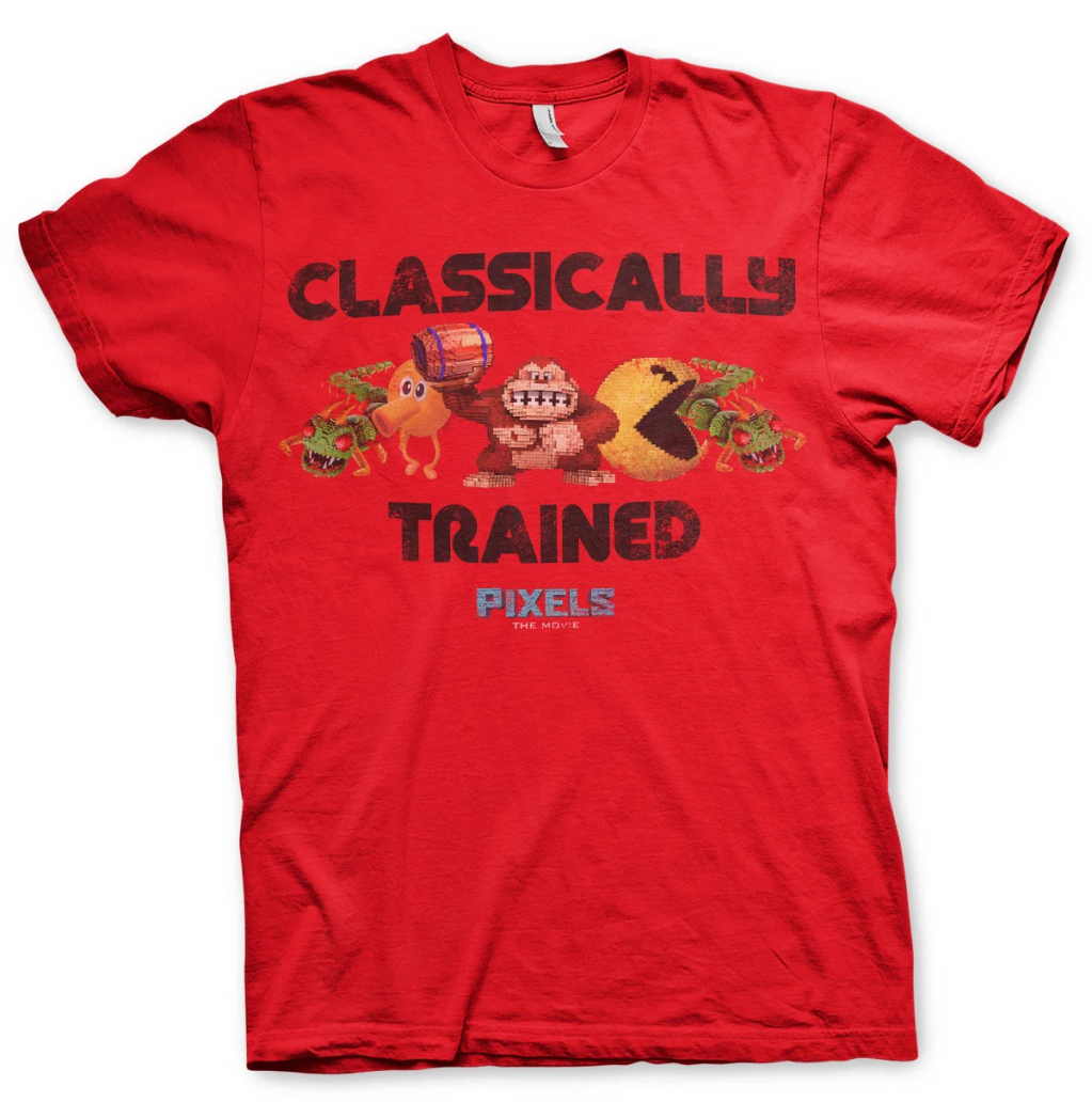 PIXELS - T-Shirt klassisch trainiert - HERREN (M)
