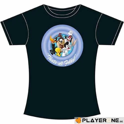 That's All Folks - T-Shirt für Damen (L)