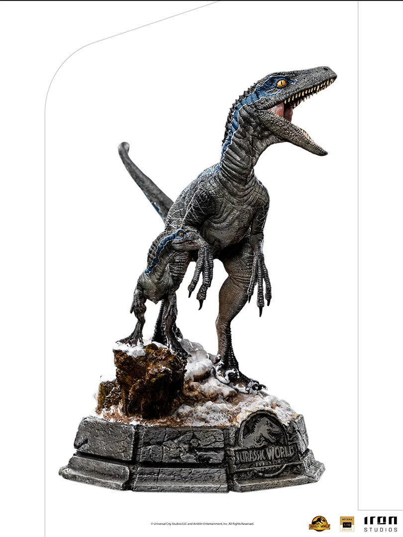 JURASSIC WORLD - Blue and Beta - Statue Art Scale Deluxe 1/10