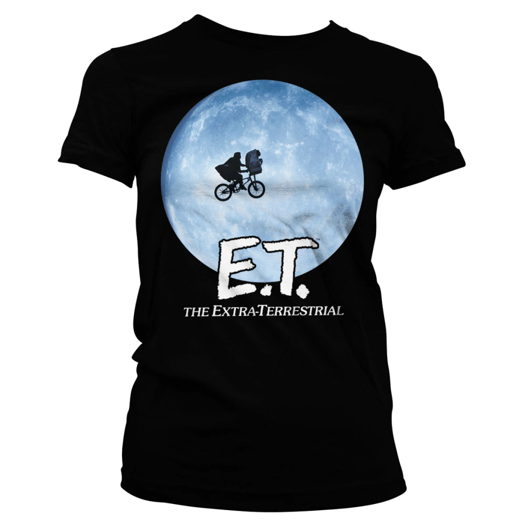 ET - Bike In The Moon - T-Shirt Mädchen (XXL)