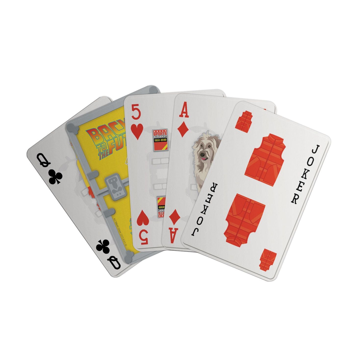 BACK TO THE FUTUR - Box of 12 Playing Cards