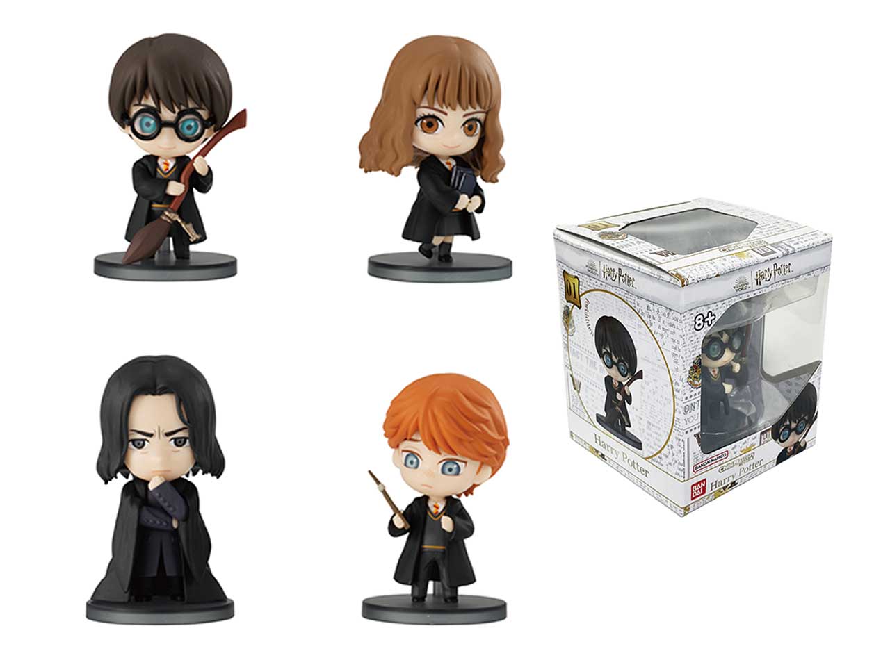 HARRY POTTER - ChibiMasters Figur 8cm - Box 12 Stk
