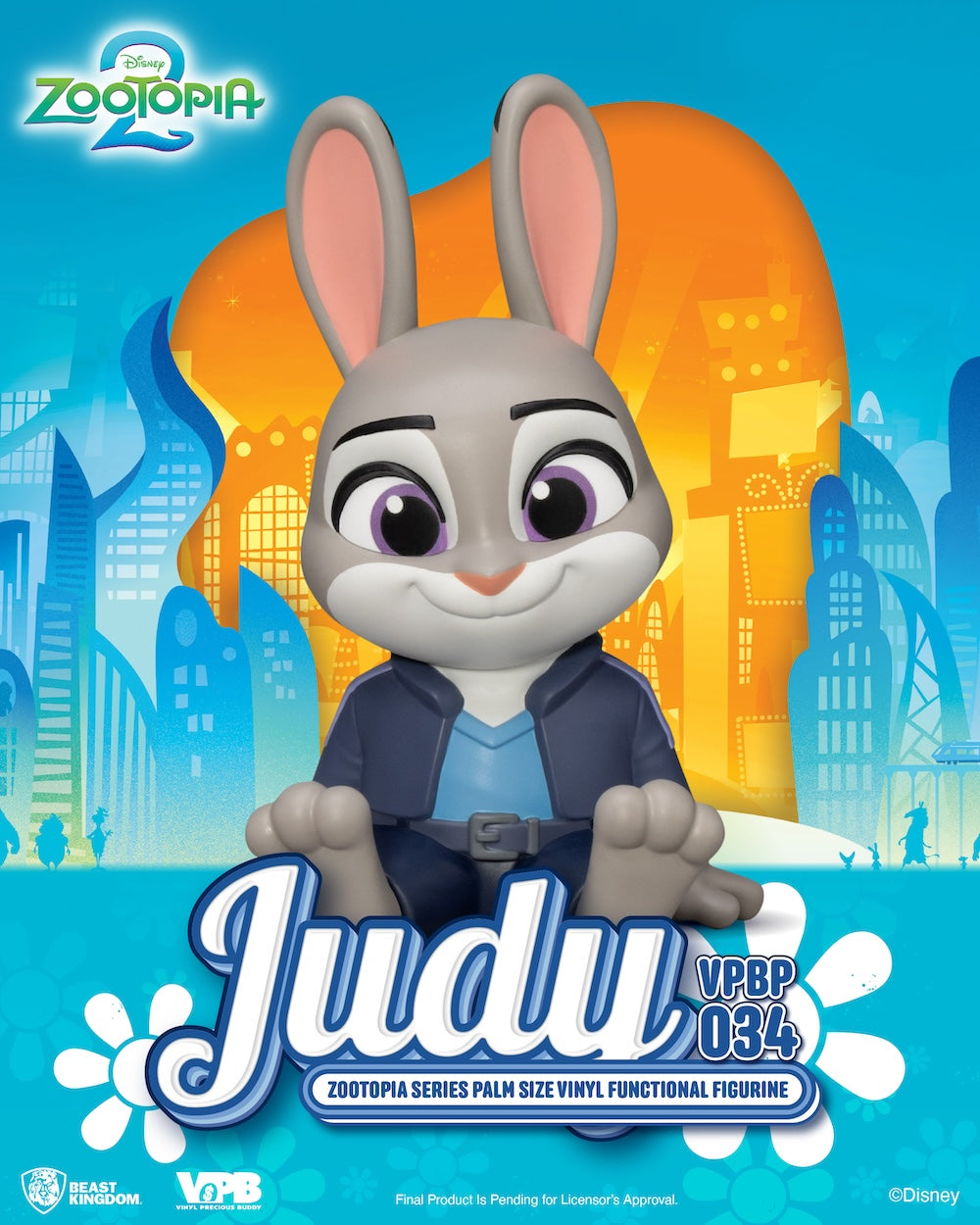 ZOOTOPIA 2 - Judy - Bank Vinyl Figure 15cm