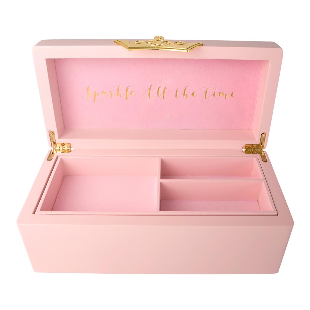 DISNEY – Prinzessin – Schmuckkästchen aus Holz – 24 x 11,5 x 10 cm