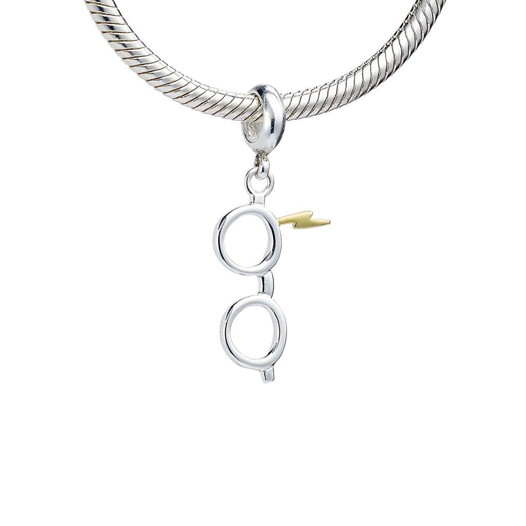 HARRY POTTER – Blitz und Brille – Schieber-Charm für Armband
