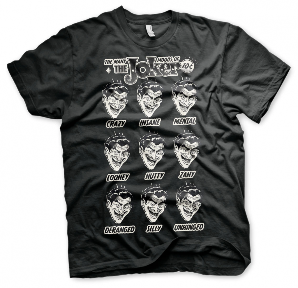 BATMAN – Die vielen Stimmungen des Jokers – T-Shirt (M)