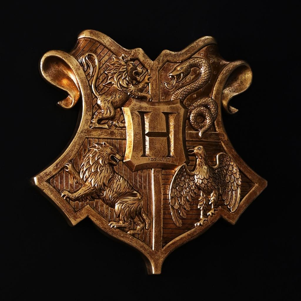 HARRY POTTER – Hogwarts-Wappen – Wanddekoration 40 x 40 x 3,5 cm