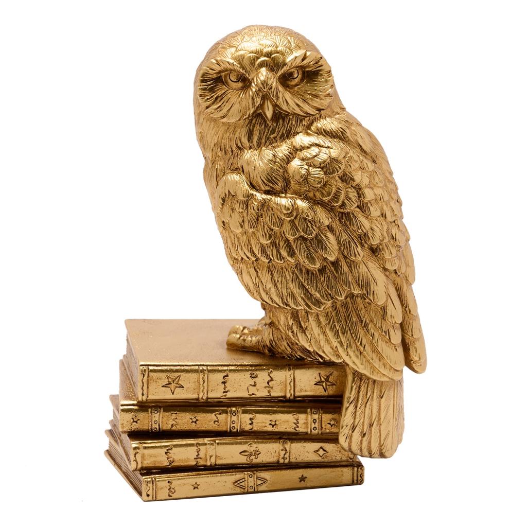 HARRY POTTER - Hedwig - Goldfigur 20cm