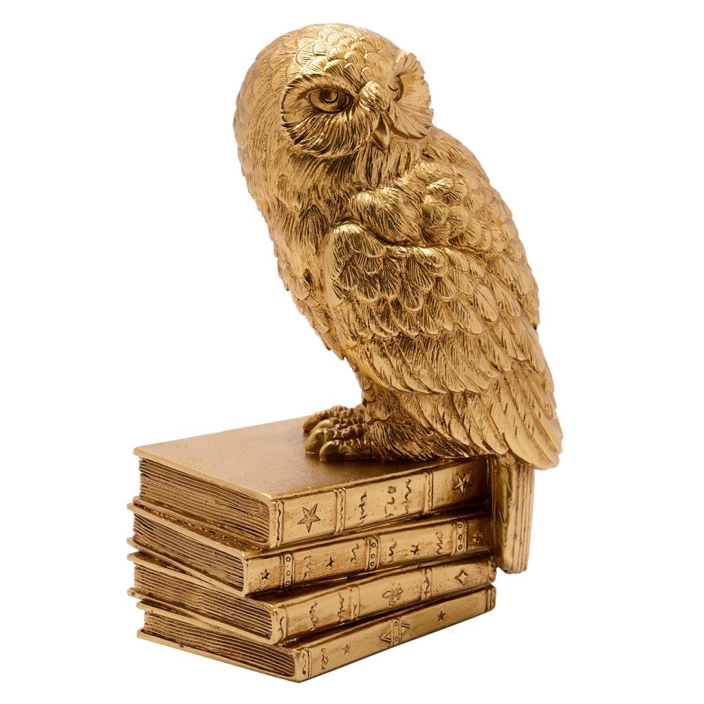 HARRY POTTER - Hedwig - Goldfigur 20cm