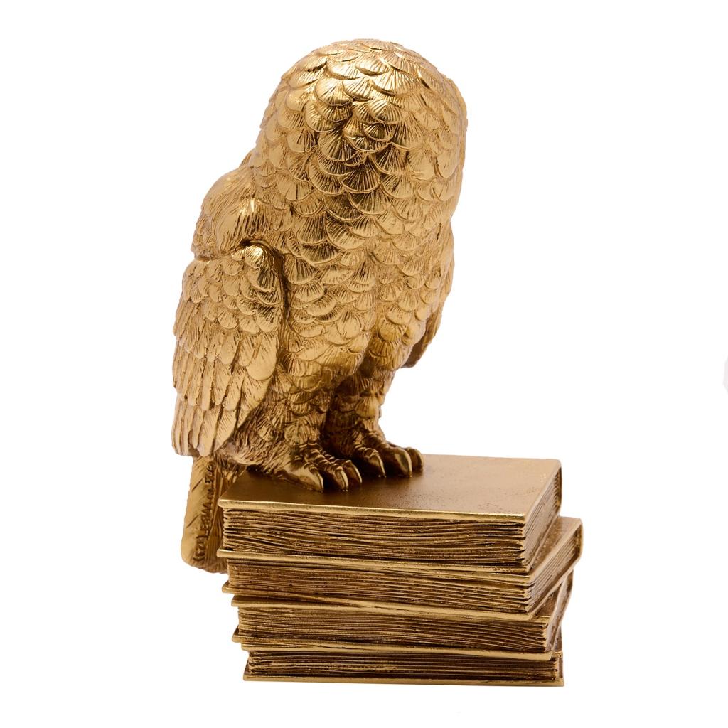 HARRY POTTER - Hedwig - Goldfigur 20cm