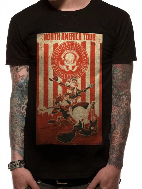 LOONEY TUNES - T-Shirt - Nordamerika Tour (S)