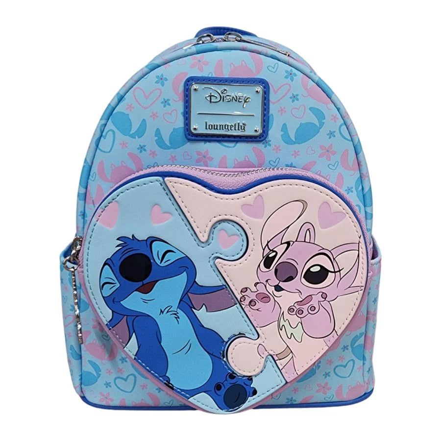 DISNEY - Stitch & Angel - Mini Backpack LoungeFly "Exclusive Edition"
