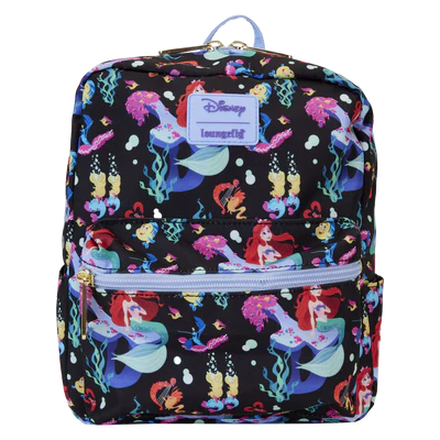 LITTLE MERMAID - Life is the bubbles - Mini Nylon Backpack LoungeFly