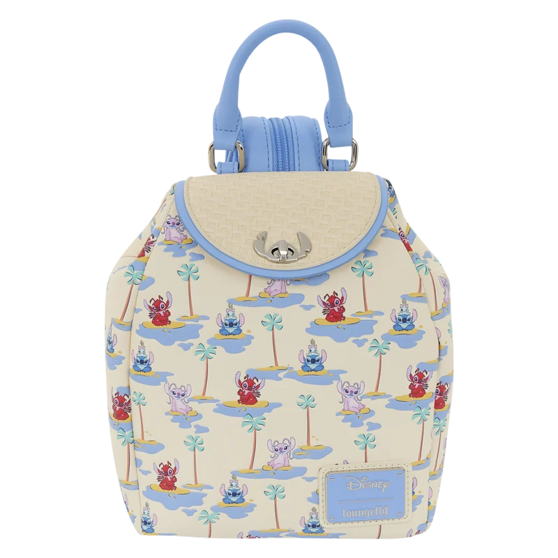 LILO & STITCH - Stitch, Angel & Leroy - Mini Backpack Loungefly