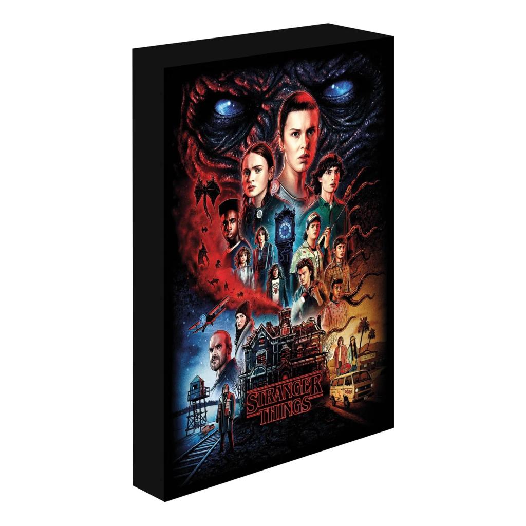 STRANGER THINGS - Vecna - Leichte Leinwand 40X30 cm