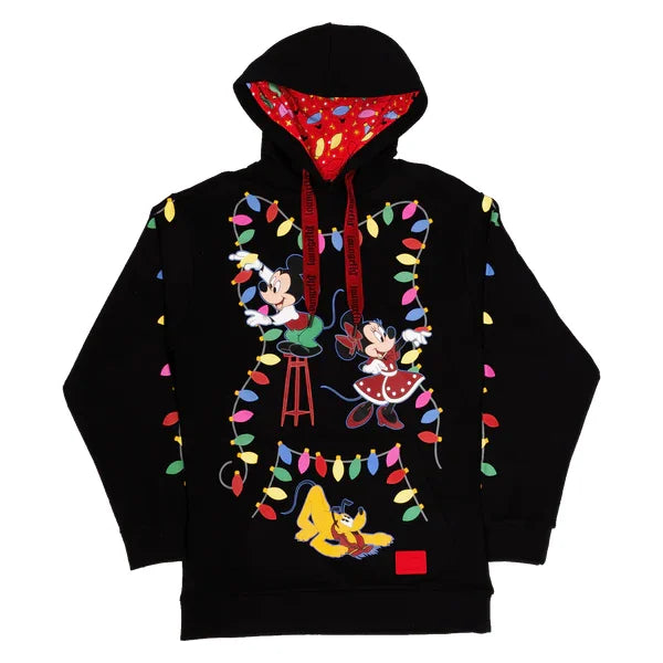 MICKEY - Light up decorations - Hoodie Unisex Loungefly (XL)