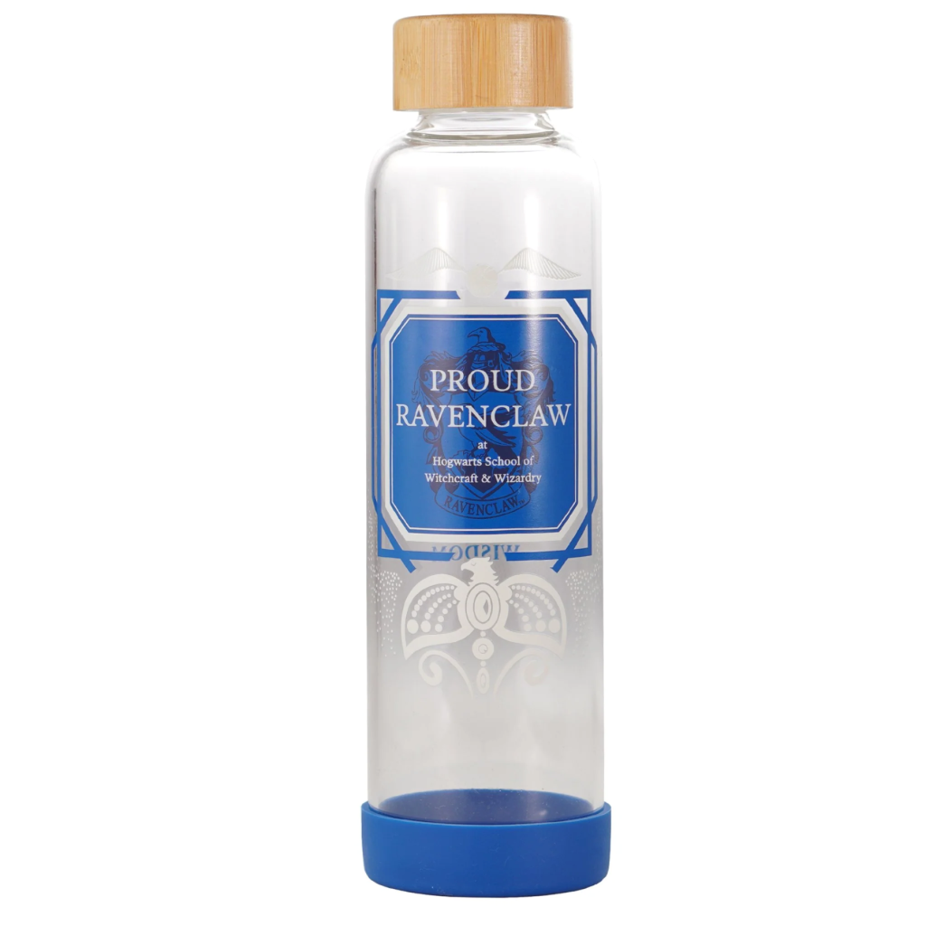HARRY POTTER – Proud Ravenclaw – Wasserflasche aus Glas, 500 ml