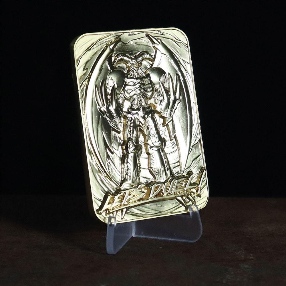 YU-GI-OH! - Summoned Skull - Kartensammler aus vergoldetem Metall