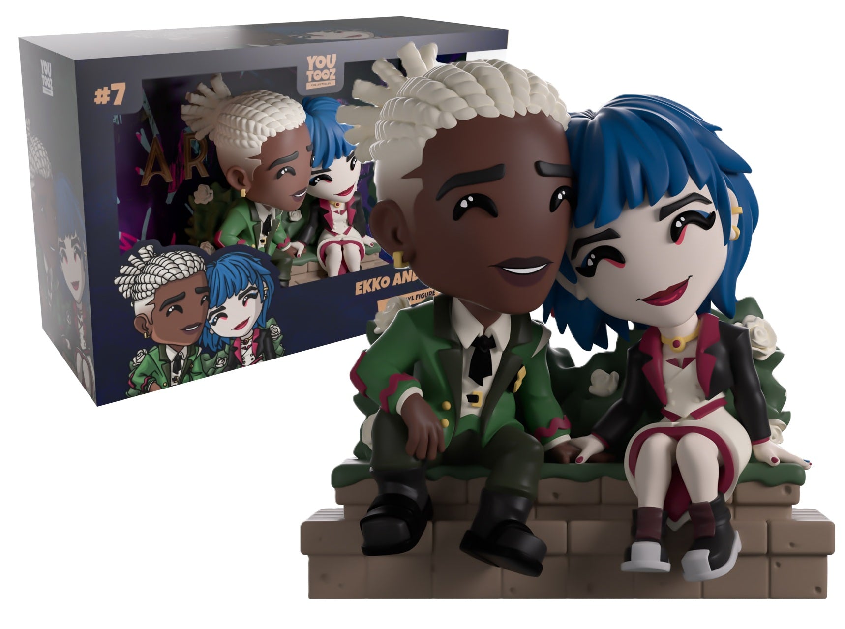ARCANE - Ekko and Powder - Figure Youtooz 11.7cm