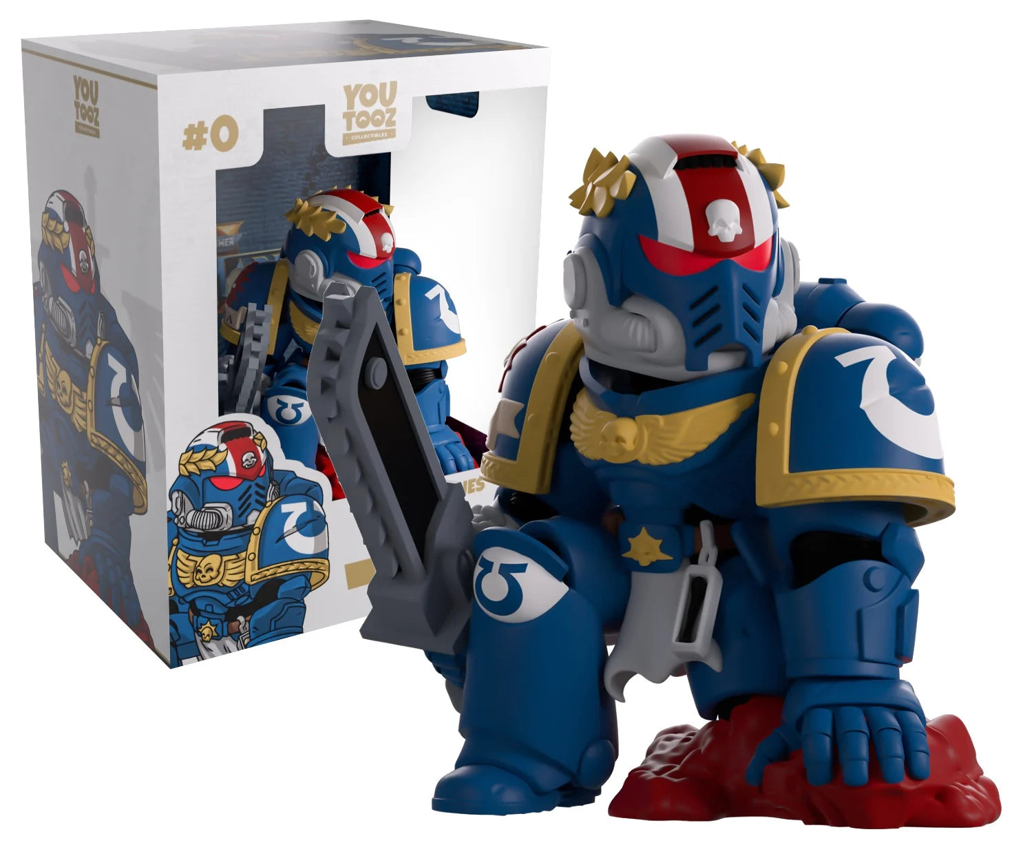 SPACE MARINE 2 - Ultramarines Titus - Figure Youtooz 10cm