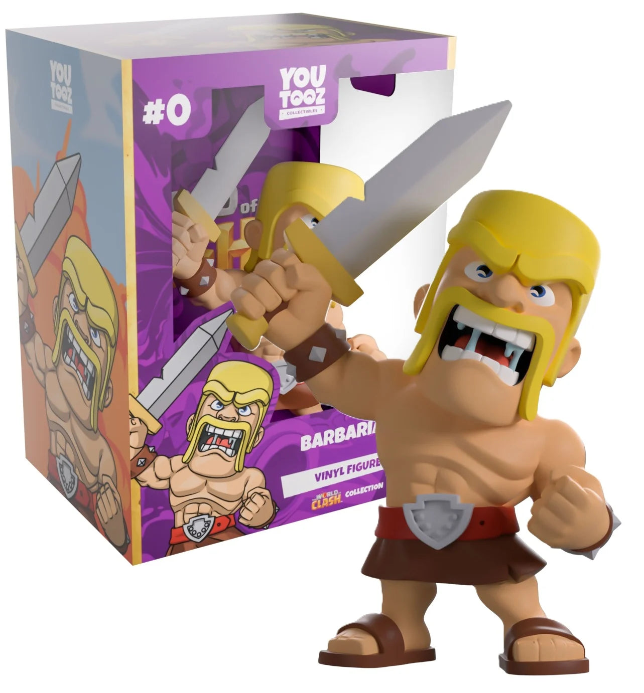 CLASH OF CLANS - Barbarian - Figure Youtooz 12cm