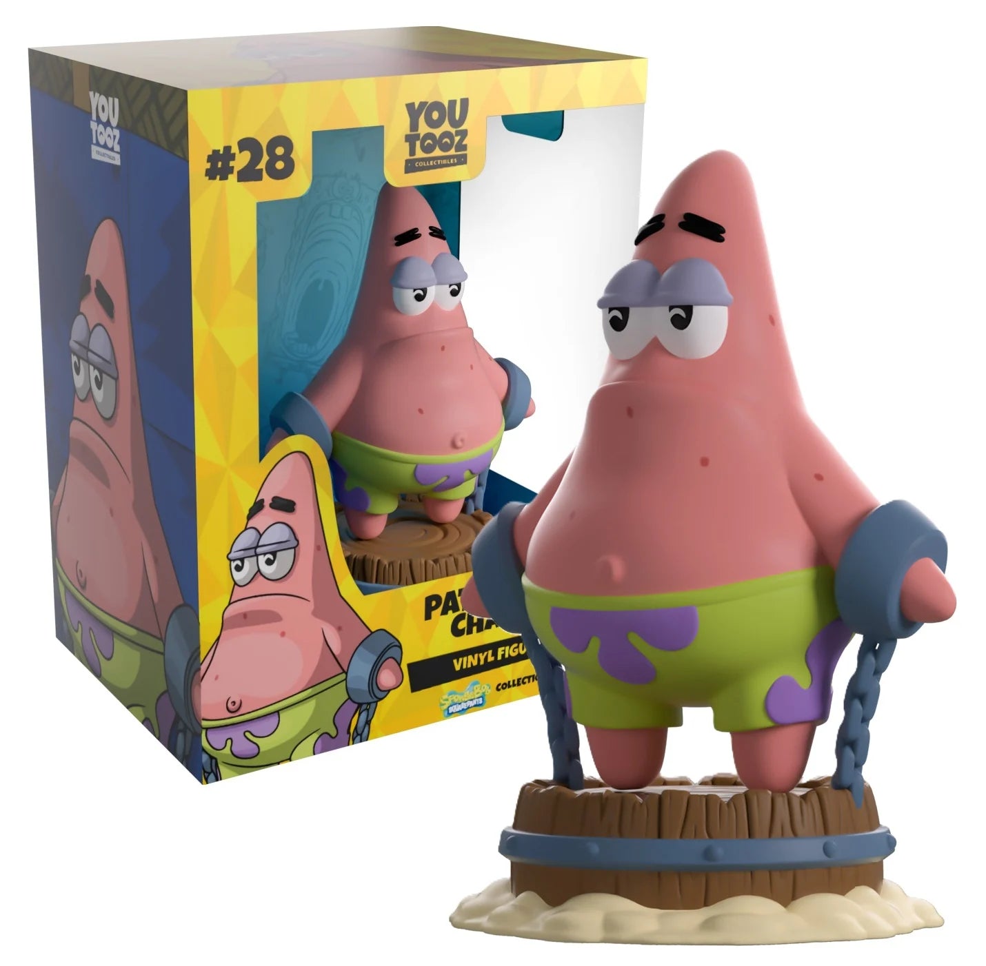BOB L'EPONGE - Patrick in Chains - Figure Youtooz 13cm