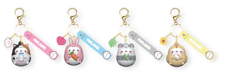 MOLANG - Animal Costume Series - Assortiment 9 Keychain 5cm Blind Box