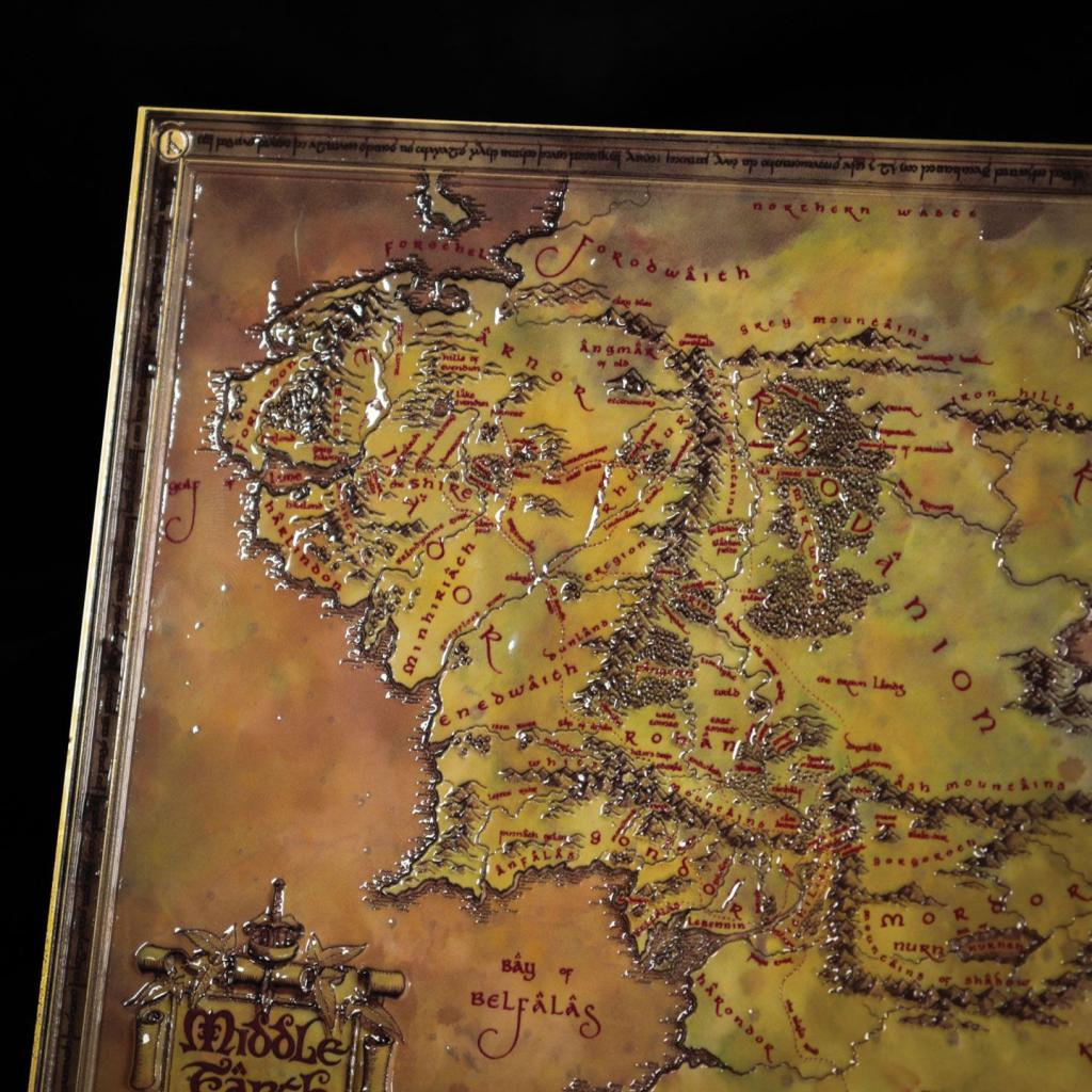 LORD OF THE RINGS - Metal Map Limited Edition