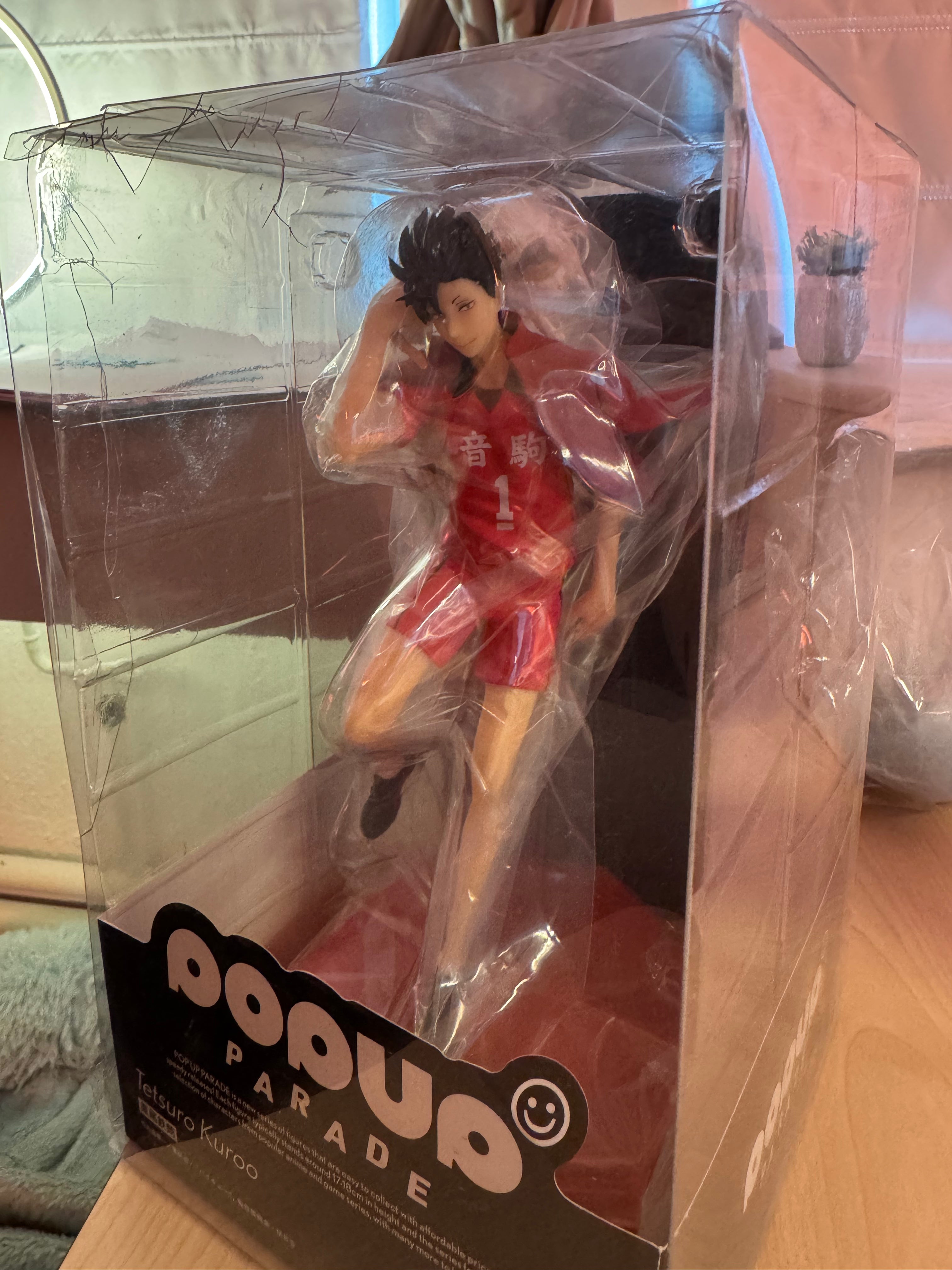 Haikyuu!! Pop Up Parade PVC Statue Tetsuro Kuroo 19 cm *Beskadiget æske*