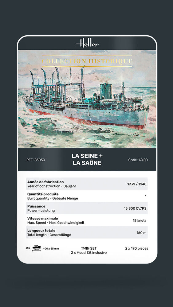 Twin Set La Seine + La Saone