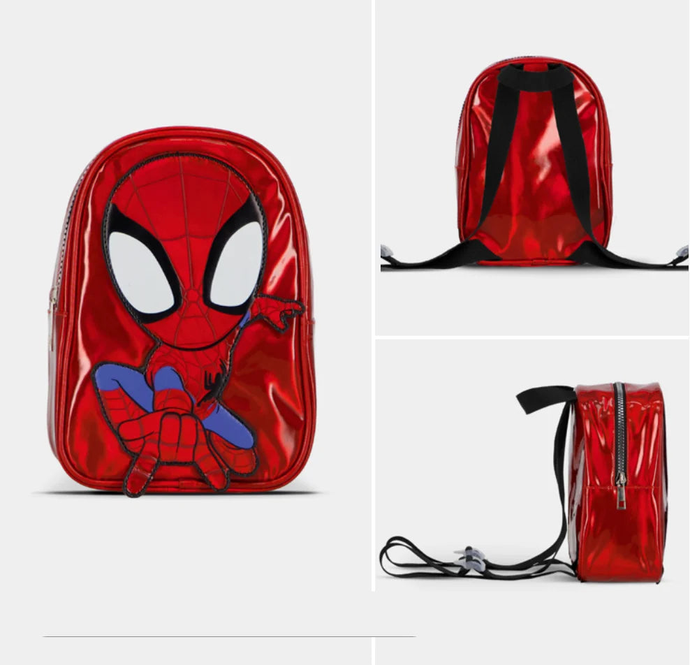 SPIDER-MAN - Mini Backpack 'Shiny' - 23x 16,5x 9,5cm