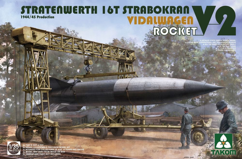 Stratenwerth 16t Strabokran 1944/45 Production / V-2 Rocket/ Vidalwagen Production/V-2 Rocket/Vidalwagen