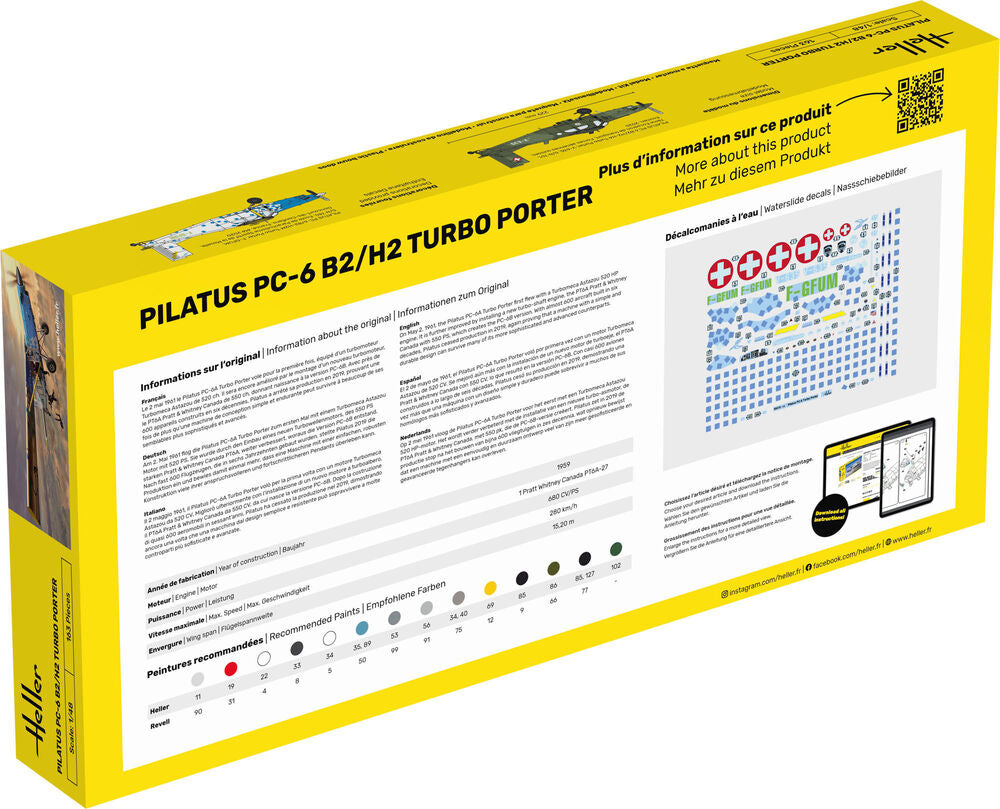 STARTER KIT Pilatus PC-6 B2/H2 Turbo Porter
